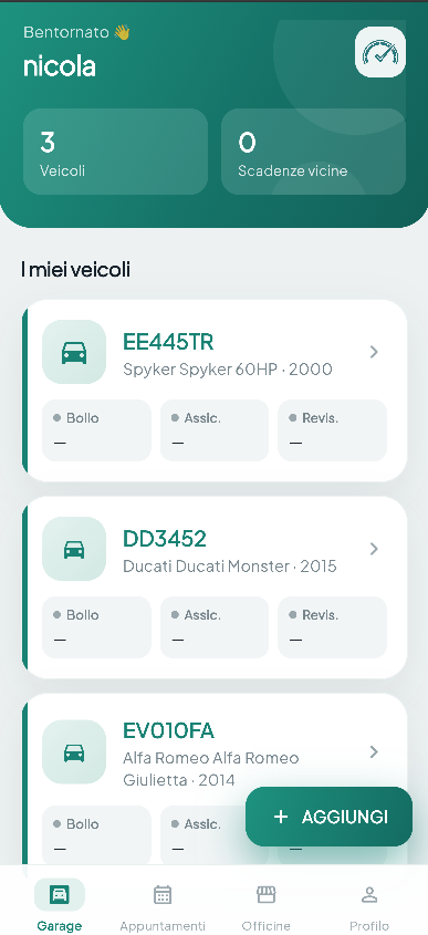 App automobilista